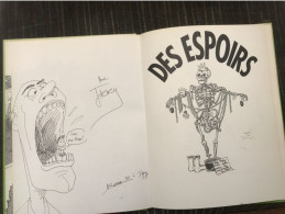 Des Espoirs EO DEDICACE BE Brouck 05/1998 (BI2) - Dediche