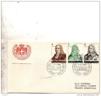 1969 LETTERA CON ANNULLO ORDINE DI MALTA - Malta (Orde Van)