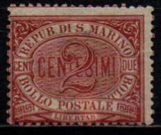 SAINT-MARIN 1895-9 * - Unused Stamps