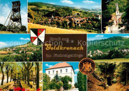 73255550 Goldkronach Aussichtsturm Panorama Kirche Kanal  Goldkronach - Goldberg