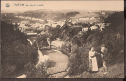 Houffalize - Femme Paysanne Et Agriculteur -  La Route De Laroche - Houffalize