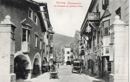 VIPITENO - STERZING - STRASSENPARTIE MIT GASTHAUS ZUR GOLDENEN ROSE - F.P. - Vipiteno