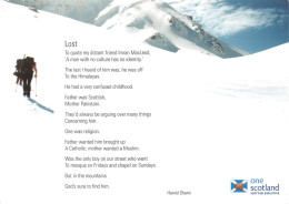 National Poetry Day In Scotland  LOST Hamid Shami (Scan R/V) N° 37 \MR8002 - Shetland
