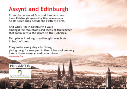 National Poetry Day In Scotland  Assynt And EDINBURGH Norman MacCaig (Scan R/V) N° 35 \MR8002 - Shetland