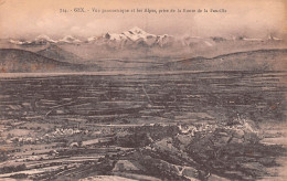 01  GEX  Vue Panoramique Sur Les Alpes Prise De La Faucille   (Scan R/V) N°   15   \MR8059 - Gex