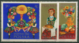 Polen 1966 Erntedankfest 1693/95 Postfrisch - Neufs