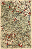 Dietharz Schönau Friedrichroda - Landkarte Map - Gotha