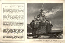 Burg Pfalz Im Rhein - Werbung Minimax - Kaub