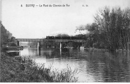BUTRY - Le Pont Du Chemin De Fer - Très Bon état - Butry