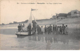 SANGATTE - La Plage à Marée Basse - Très Bon état - Sangatte