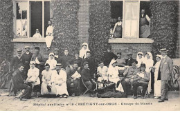 BRETIGNY SUR ORGE - Hôpital Auxiliaire N°10 - Groupe De Blessés - Très Bon état - Bretigny Sur Orge