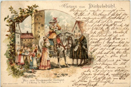 Gruss Aus Dinkelsbühl - Aus Dem Kinderzeche Festspiel - Litho - Dinkelsbuehl