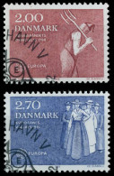 DÄNEMARK 1982 Nr 749-750 Gestempelt X5B51FA - Used Stamps