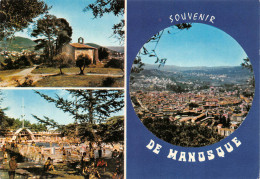 04 MANOSQUE Divers Vues Souvenir (Scan R/V) N° 33 \MS9011 - Manosque