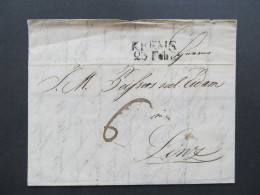 BRIEF  Krems - Linz 1840 /// D*59527 - ...-1850 Vorphilatelie