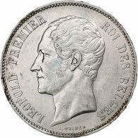 Belgique, Leopold I, 5 Francs, 5 Frank, 1865, Argent, TTB, KM:17 - 5 Francs