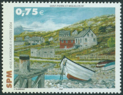 F-EX50332 SAINT PIERRE ET MIQUELON MNH 2004 ART PAINTING SHIP.  - Ungebraucht