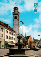 73795840 Ravensburg  Wuerttemberg Marienplatz Mit Blaserturm  - Ravensburg