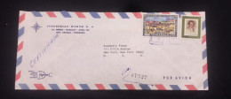 C) 1970, VENEZUELA, AIR MAIL, ENVELOPE SENT TO THE UNITED STATES WITH DOUBLE STAMP, XF - Other & Unclassified