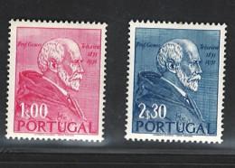 Portugal Stamps 1957 "Prof Gomes Teixeira" Condition MH #753-754 - Unused Stamps