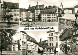 73247074 Rudolstadt Brunnen Markt Schloss Heidecksburg Schallhaus Schlosspark Ba - Rudolstadt