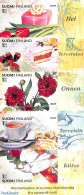 Finland 2009 Greeting Stamps 5v S-a, Mint NH, Nature - Flowers & Plants - Ongebruikt