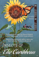 Saint Vincent 2022 Insects Of The Caribbean S/s, Mint NH, Nature - Butterflies - Insects - St.Vincent (1979-...)