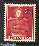 Switzerland 1958 2fr, Stamp Out Of Set, Mint NH - Neufs