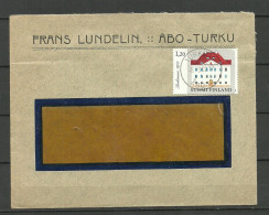 FINNLAND Finland 1982 O TURKU Michel 904 Architecture As Single On Older Commercial Cover Fr. Lundelin Turku - Storia Postale