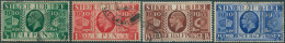 Great Britain 1935 SG453-456 KGV Silver Jubilee Set FU - Unclassified