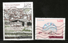 Andorre F. 2020 N° 847. 2022 N°878. Obli. - Used Stamps