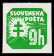 1939. SLOVENSKO 9 H Newspaper Stamp, Hinged.  (Michel 57) - JF545957 - Unused Stamps