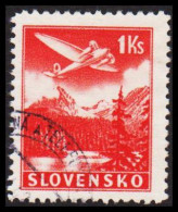 1939. SLOVENSKO AIR MAIL Heinkel He 111 1 Ks. (Michel 50) - JF545978 - Oblitérés