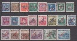 1939. SLOVENSKO Complete Set With 21 Ex + Extra 3 Kc Overprinted Slovensky Stat 1939. Withou... (Michel 2-22) - JF365889 - Ongebruikt