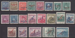 1939. SLOVENSKO Complete Set With 21 Ex Overprinted Slovensky Stat 1939. Signed. Rare Set (Michel 2-22) - JF365898 - Used Stamps