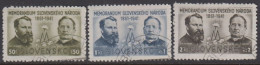 1941. SLOVENSKO Memorandum. Complete Set Of 3 Stamps.  (Michel 85-87) - JF365901 - Oblitérés