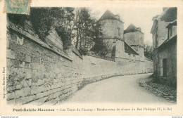 CPA Pont Saint Maxence-Les Tours De Fécamp-Rendez Vous De Chasse Du Roi Philippe-Timbre     L1753 - Pont Sainte Maxence