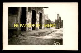 ITALIE - POMPEI - CARTE PHOTO ORIGINALE - Pompei