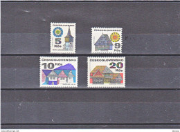 TCHECOSLOVAQUIE 1971-1972 Série Courante Yvert 1838 + 1921-1923 NEUF** MNH  Cote : 17.30 Euros - Unused Stamps