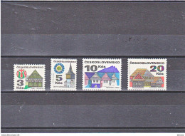 TCHECOSLOVAQUIE 1972 Série Courante Yvert 1920-1923, Michel 2080-2083 NEUF** MNH Cote 15 Euros - Unused Stamps