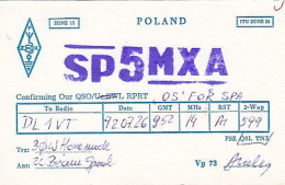 AK 210675 QSL - Poland - Maków Maz. - Radio Amatoriale