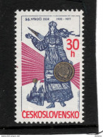 TCHECOSLOVAQUIE 1977 Naissance De L'URSS Yvert 2244, Michel 2411 NEUF** MNH - Ungebraucht