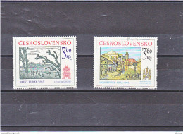 TCHECOSLOVAQUIE 1978 BRATISLAVA Yvert 2275-2276, Michel 2440-2441 NEUF** MNH Cote 5 Euros - Unused Stamps