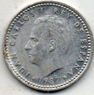 1 Pesetas 1987 - 1 Peseta