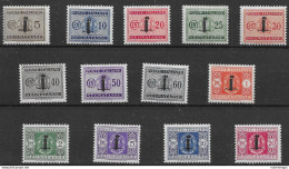 Italiy 1944 Mlh * 550 Euros (complete Set) Best Values Very Low Hinge Trace - Segnatasse