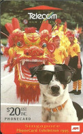 New Zealand: Telecom - 1995 Phonecard Exhibition Singapore, Spot At The Chingay Procession - Nouvelle-Zélande