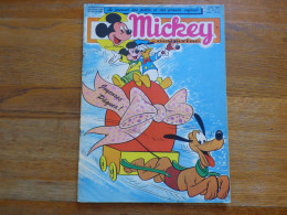 JOURNAL MICKEY BELGE SPECIAL N° 341 Du 18/04/1957 COVER MICKEY DONALD ET PLUTO + LA FLECHE NOIRE - Journal De Mickey
