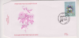 FDC 1224 COB 2702 Floralies à Liege Oblitération LIEGE - 1991-2000