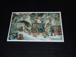 75567-         DOUBLE CARD, ILLUSTRATION ANTON PIECK - Pieck, Anton