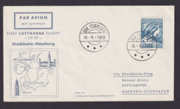 Flugpost Air Mail Brief Grönland Erstflug Lufthansa LH 121 Søndre Strømfjord - Brieven En Documenten